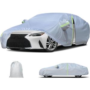 All Weather Car Cover for 2013-2025 Lexus IS200t IS250 IS250C IS300 IS300F IS350 IS350F IS500 ISF Sport, Outdoor Waterproof Full Cover Snow UV Protection Scratch Resistant for Automobiles
