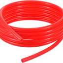 METALLIXITY Silicon Tubing(19mm ID x 25.4mm OD x 1 m), Pure Silicone Hoses High Temp - for Printer, Hot Water Dispenser, Engine, Brewing, Fish Tank Air Pump, Pump Transfer, Red
