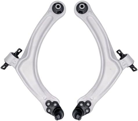 Gariqe Front Lower Control Arms w/Ball Joint & Bushing, Compatible with Chevy HHR 2006-2011, Chevrolet Cobalt 2005-2010, Pontiac G5 2007-2010, Pursuit 2005-2006 Replacement # K620897,K620898