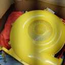 Inflatable Bounce House with Blower, Bouncy Castle with Climbing Wall, Dual Basketball Hoops, Dartboard, Ring Toss