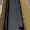 SPORT BEATS Stadium Seats with Back Support Bleacher Chairs with Back and Cushion Thick Padded Bleacher Seats Includes Shoulder Strap (Black)