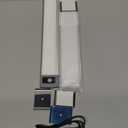 Under Cabinet Lighting with LED Numeric Display,3 Color Temps&Dimmable lights, Under counter lights for kitchen with 68 LED, Wireless Motion Sensor Light indoor, Stick-On Magnetic Closet Light(2 Pack) (10 inches, silvery)