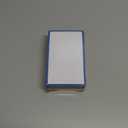 Yamsop Colored Border Magnetic Labels 5x3 Inch 40 Pieces, Reusable Magnetic Dry Erase Labels for Whiteboards, Locker, School, Classroom, Office, Home