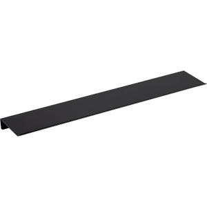 LANC 20" Long Floating Shelf for Wall Storage, Matte Black Bathroom Shelf on Wall Mounted, Stainless Steel Display Hanging Shelves for Bathroom/Living Room/Shower/Books Caddy, A7283MB-L5