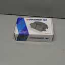 Wagner QS ZD1593 Disc Brake Pad Set, Chamfered Edges for Smooth, Quiet Stops, Fits 20122019 Hyundai Accent