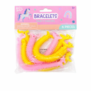 A Set of 6 Unicorn Stretchy Noodle String toys
