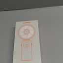 coldSky Portable Handheld Fan, 4000mAh Battery Operated 3 in 1 Multifunction Personal Travel Fans with Digital Display, 90 Foldable Desk Fan with Base, 5 Speed Lash Fan for Makeup/Office (Black)