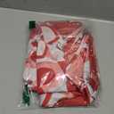 Horaldaily Valentine Tablecloth 60104 Inch Rectangular, Red Love Hearts White Wood Washable Table Cover for Party Picnic Dinner Decor