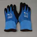toolant Waterproof Winter Work Gloves for Men and Women, ANSI A4 Cut Resistant Freezer Gloves for Outdoor Cold Weather (Large, Blue)