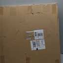 LYYYXGYP Round Wood Mirror 24 Inch Farmhouse Wall Mirror Wooden Framed Brown Circle Mirror for Bathroom