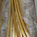 Wokceer Round Backdrop Stand 8FT Gold Wedding Arch Metal Circle Balloon Arch Stand for Birthday Party Wedding Bridal Shower Anniversary Ceremony