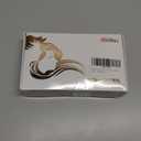 STfantasy Finger Wave Wig 1920s Retro Mid Length Long Curly Synthetic Hair for Women Cosplay Halloween Party Costume (Jet Black)