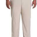 IZOD Men's Big & Tall Golf SwingFlex Straight Fit Pant, Red Khaki, 44W x 32L Big Tall