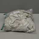 jinchan Floral Kitchen Curtains for Windows 36 Inch Linen Tier Farmhouse Cafe Curtains Country Botanic Small Window Rod Pocket Rustic Flax for Laundry Bathroom RV 2 Panels Sage Green on Beige