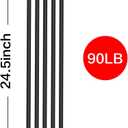 Chest Expander for Chest Arm Legs Shoulder Back Muscles Training, Chest Exerciser for Men with 5 Removable Ropes, Fitness Training Set for Pilates Push Ups Full Body Home Gym Workout Band