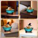 Halloween Ghost Bubble Bath Lamp  Cute Spooky LED Night Light for Bathroom, Bathtub, or Halloween Party Dcor2pcs