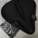 Bike Seat Cushion, Comfortable Bicycle Saddle Cover for Indoor and Outdoor Cycling, Padded Gel Cover for Exercise, Mountain & Road Bikes, Universal Fit for Peloton & Stationary Bikes