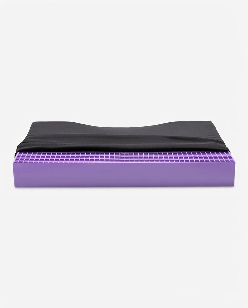 Purple Ultimate Seat Cushion, Large 2.5 Inch Gel Seat Cushion
GelFlex Grid for Office Chair, Gaming, Car - Pressure-Reducing for Long Sitting, Temperature-Neutral, No-Slip - Made in USA