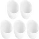 Tofficu 5-Pack Horseshoe Plastic Lampshades 5.34X4.32X1.97 Inch Replacement Lamp Covers for Floor and Table Lamps Home and Holiday Lighting