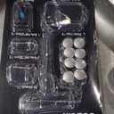 COLAMY Office Ergonomic Desk High Back Executive Chair with Pop-Out Lumbar Support, Upgraded Casters, Adjustable Headrest, Flip-Up Arms, Leather Home with Thick Cushion for Comfort - Black