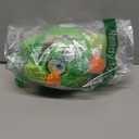 FCCUM Squeaky Plush Dog Toy Ball, Dental Care, Skin-Friendly and Soft and Relieve Stress, Dog Training Interactive Pet Cute Plush Fashionable Toy Ball (Green, Large)