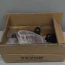 VEVOR Belt Sander Adapter for Angle Grinder, US 5/8-11 Thread Pipe Tube Sanding Attachment with 10PCS Sanding Belts (60/120/240/400/600 Grits) for Metalworking, Rust Removal