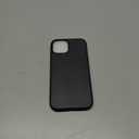 Jusy Compatible with Magsafe Phone Case for iPhone 13/14, Minimalist Design iPhone Cover with Wireless Charging（Matte） - Black