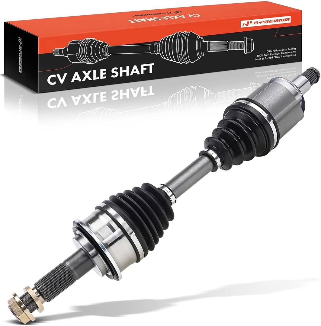 A-Premium Front Driver or Passenger Side CV Axle Shaft Assembly
Compatible with Toyota 4Runner 1996-2002, Tacoma 1995-2004, 4WD Only, Not for Lifted Truck, Replace# 4343004020, 4343035030