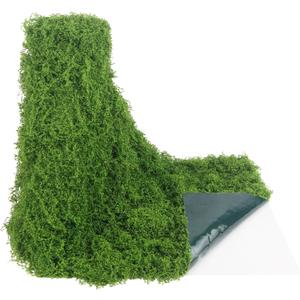 Fake Green Moss Roll Table Runner Faux Moss Adhesive Fairy Garden Grass 12" x 71" Artificial Moss for Indoor Plants Wall Crafts DIY Table Centerpieces Fairy Woodland Floral Wedding 30x180cm
