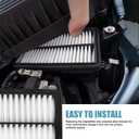 BX-Good Cabin Engine Air Filter for Subaru Legacy (2010-2019),Outback (2010-2019)
