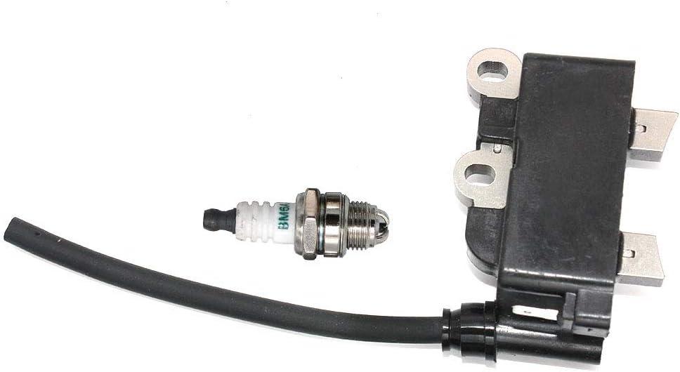 Ignition Coil Spark Plug For Toro 51955 51956 51977 51948 51958 51978 51998 Gas Trimmer