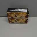 2 x TURNMEON [ Timer 19.7 Ft 50 LED Snowflake Lights Decor, Battery Operated Fairy String Christmas Tree Lights Decorations Outdoor Indoor Xmas Party Home Bedroom Wedding Holiday Garden Decor(Warm White)