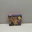 Galison Winter Lights Foil Puzzle, 500 Pieces, 20” x 20” – Holiday Jigsaw Puzzle Featuring a Festive City Scene by Joy Laforme – Thick, Sturdy Pieces, Challenging Family Activity, Great Gift Idea