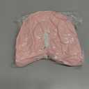 IDOMIK Dog Recovery Collar, Waterproof Soft Dog Cone After Surgery, Comfy Protective Elizabethan Collar Alternative for Dogs Cats, Adjustable Pet Neck Donut Cone Anti-Licking Biting Wounds,Pink,L