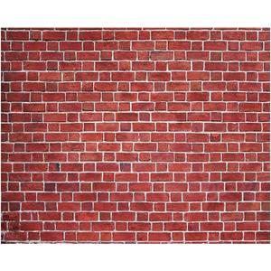 10 x 8 Ft Brick Wall Backdrop for Photoshoot Polyester Fabric Brick Backdrop Background for Fireplace Home Decoration Newborn Birthday Party (Red)