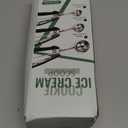 Cookie Scoop Set, 3Pcs Ice Cream Scoop, Cookie Scoops for Baking Set of 3, 18/8 Stainless Steel Cookie Scooper for Baking, Ice Cream Scooper with Trigger Release, Cookie Dough Scoop with Non-slip Grip