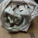 4 in 1 Baby Bassinet, Pack and Play, Bedside Crib Sleeper, Diaper Changer - Comes with Mattress, Mosquito Net, Bottom Storage and Toy Bar for Newborn to Toddles (Beige)