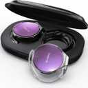 Micool Open Ear Headphones Bluetooth 5.4, Sport On Ear Headphones Wireless, Water-Drop Shaped Noise Cancelling Clip On Headset Bluetooth with Long Battery Life, Comfort Fit 4 Microphones Earphones
