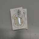 2 x MERVF Square Press on Nails Medium Pure White Squoval Acrylic Glue on Fake Nails with Solid Color Design 24pcs Glossy