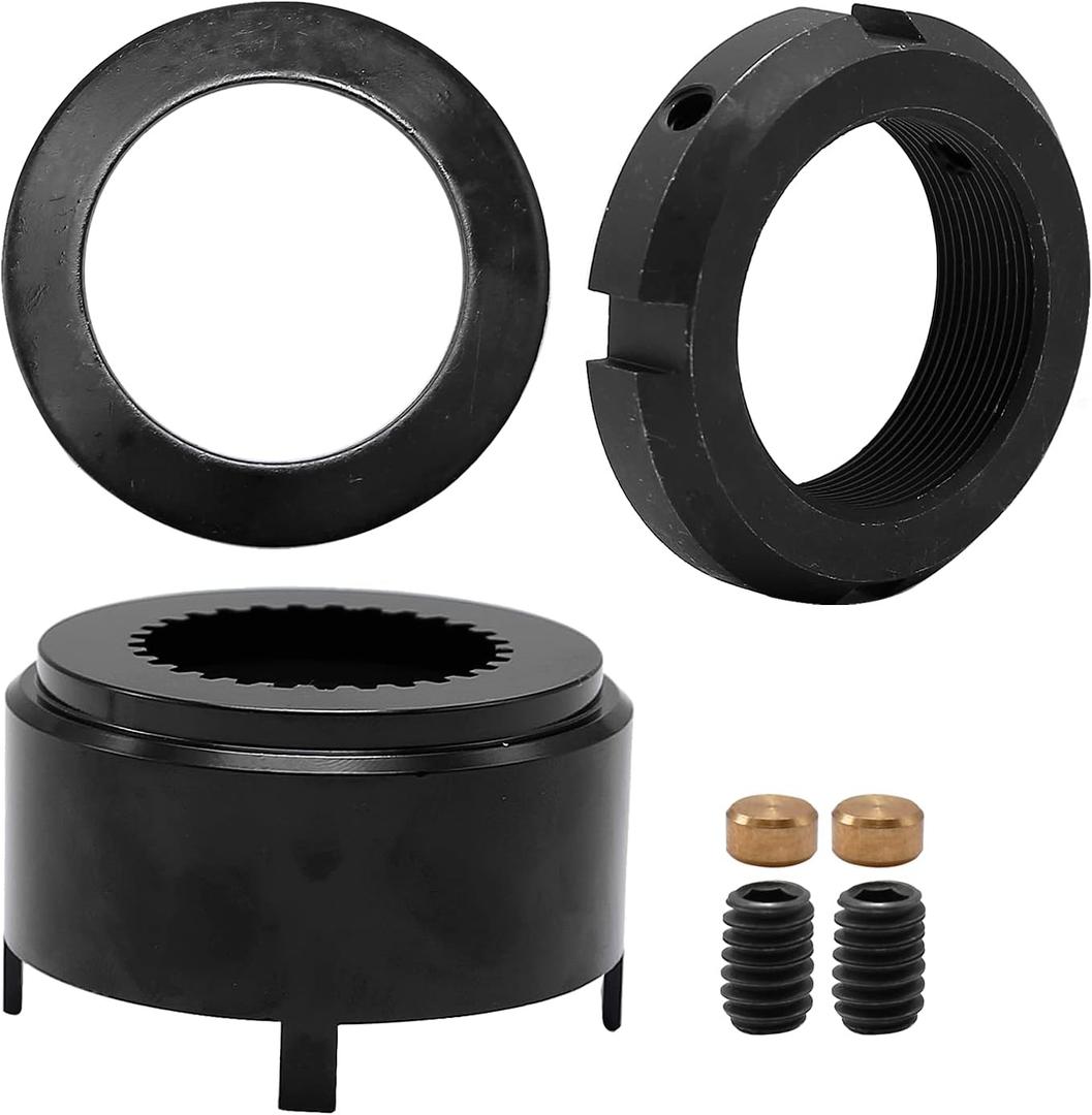 Anxingo 5013887AA 5th Gear Lock Nut and Retainer Kit Replacement for Dodge Ram 4x4 with 29-spline NV4500 5 Speed Transmission
