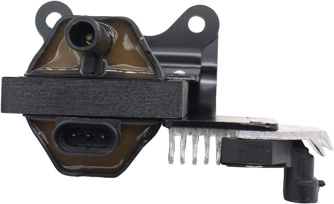 NewYall Ignition Coil with Control Module for Buick Commercial Chassis Cadillac Escalade Oldsmobile Bravada Isuzu Hombre NPR Chevrolet Astro Blazer GMC Jimmy Savana Yukon