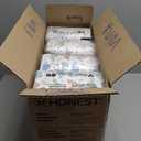 The Honest Company Comfort Dry Disposable Diapers for Sensitive Skin, Hypoallergenic, All The Alpacas + Turtle Time, Super Club Box Size 1 (8–14 lbs), 136 Count