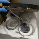 3-Light Industrial Farmhouse Black Matte Light Fixtures Ceiling Mount, with Clear Glass Shades Semi Flush Mount Ceiling Light, for Hallway Fixtures Kitchen, Foyer