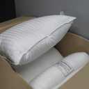 Beckham Hotel Collection Bed Pillows King Size Set of 2 - Down Alternative Bedding Gel Cooling Big Pillow for Back, Stomach or Side Sleepers (White)