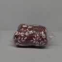 Bedsure Queen Comforter Set - 7 Pieces Floral Burgundy Soft Bedding Sets, Queen Bed in a Bag with Botanical Flowers Comforter, Sheets, Pillowcases & Shams