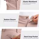 Pudolla Men's Casual Shorts 7/9 Inch Golf Shorts Stretch Dress Work Shorts for Men with 4 Pockets Quick Dry Lightweight