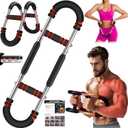 Twister Arm Trainer, 60-110lb Adjustable Chest Workout Equipment - Arm Trainer for Men - Portable Chest Trainer, Shoulders & Forearms Muscle Training Exercise Equipment for Men Women