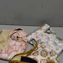 Langsprit Washable Female Dog Diapers (3 Pack) - No Leak Reusable Diapers for Doggy Female in Period - Highly Absorbent Dog Heat Panties with Adjustable Snaps (Rabbit, Owl, Lion, X-Large)