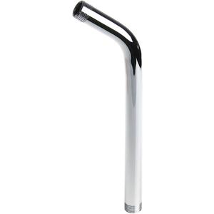Shower Elbow Pipe 12"" Long Shower for Head Arm Stainless Steel Water Extension Pipe Mounts Wall, Silver