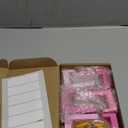 6 Pack Cute Kids Coat Wall Hooks Wooden Adhesive Decorative Colorful Wall Mounted Hangers Backpack Hooks for Hanging Keys Towel Clothes Bathroom Organization(Pink Mixed Color)